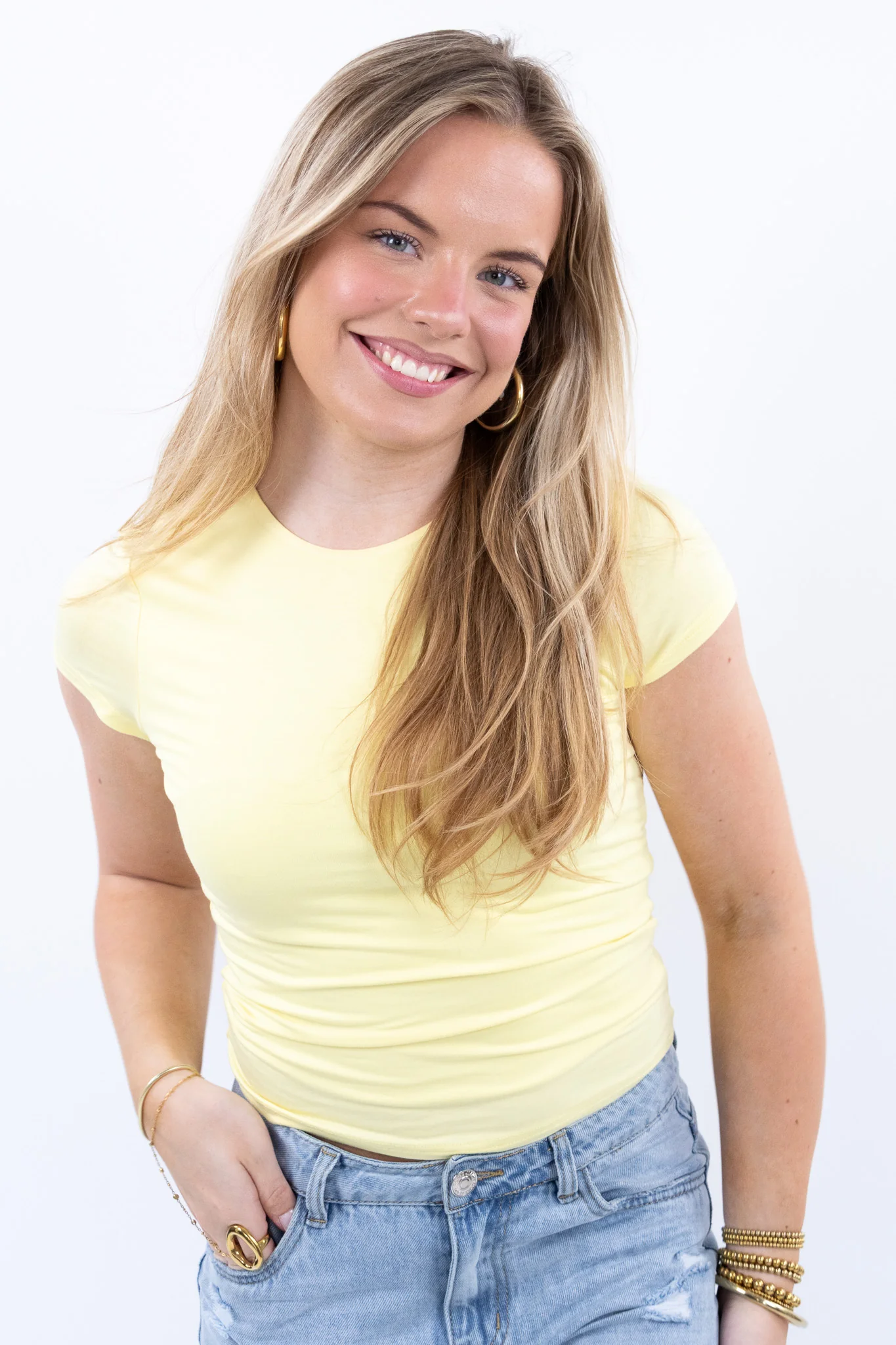 Leah base top short sleeve - Image 14