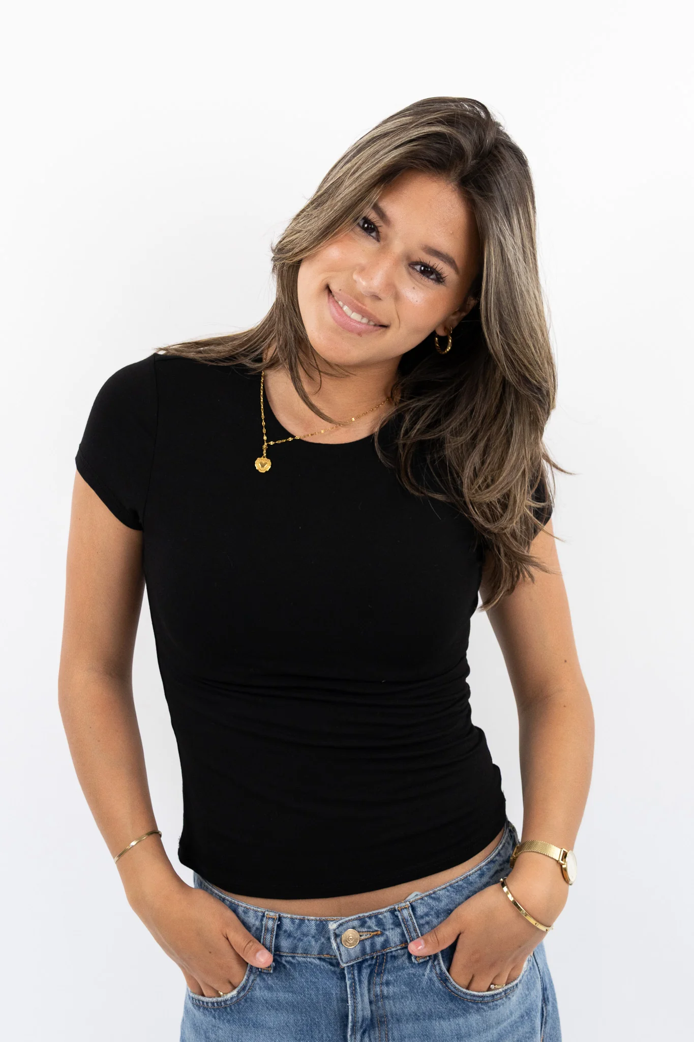 Leah base top short sleeve - Image 5