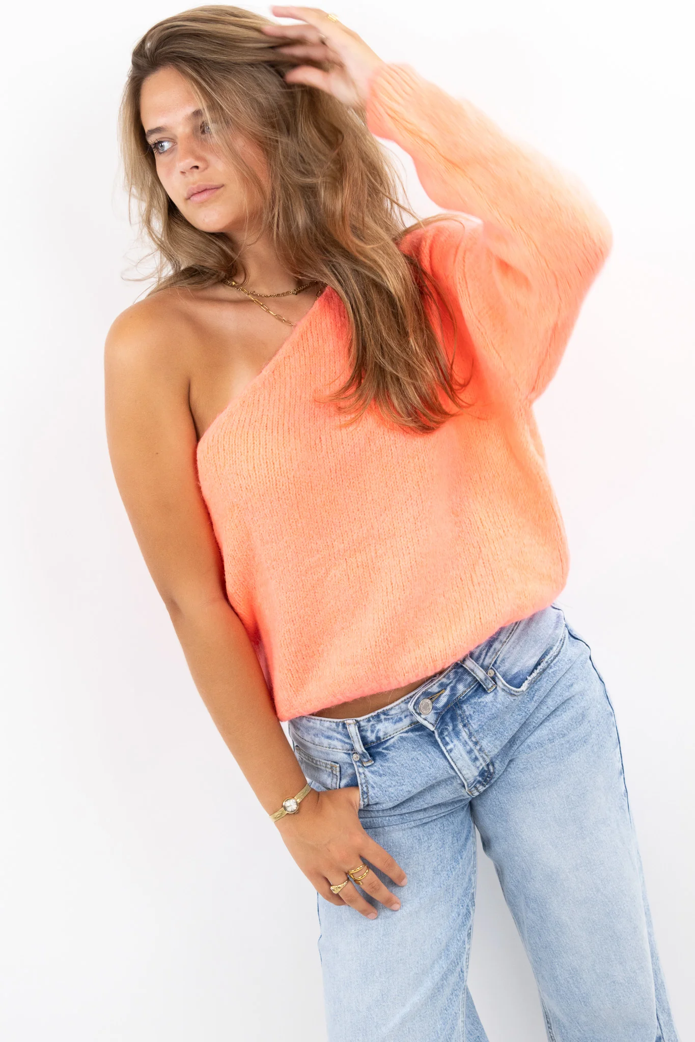 One Shoulder Knit - Image 8